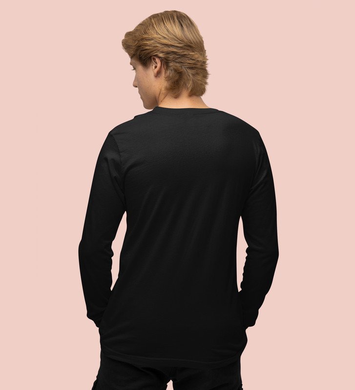 Self-Love : Printed (black) Full Sleeve T-Shirt For Singles
(black) Full Sleeve T-Shirt For Singles With Print
