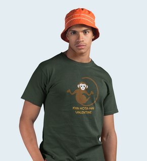 What Do We Do: Amazingly Printed (Green) T-Shirt For Singles