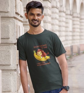 Alone Forever: Sublimation Printed (Green) T-Shirt For Singles