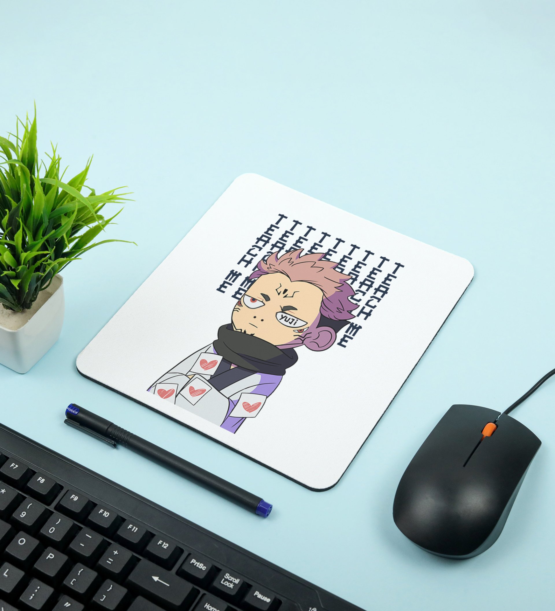 Anime Itadori Printed Printed Mousepad