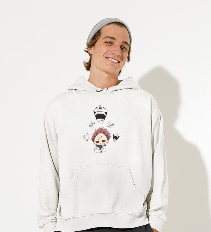 Sarcastic Itadori Cotton Printed Hoodies For Mens and Boys